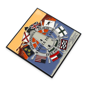 Nhà Sản Xuất Kim Loại Kẽm Hợp Kim Chết Cắt 3D Thành Phố Du Lịch Lưu Niệm Biểu Tượng Tùy Chỉnh Thân Thiện Với Môi Không Thấm Nước Tủ Lạnh Quốc gia Tủ Lạnh - Product Image 2