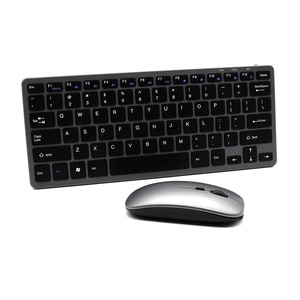 Factory Supply Portable 2.4G Wireless and bluetooth <strong>Keyboard</strong> and <strong>Mouse</strong> Combo Sets with USB Receiver for Home Office <strong>Use</strong> - Product Image 1