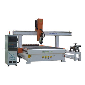 24% descuento 4 Axis Cnc Router Machine con sistema de control Dsp para corte y grabado de madera Cnc Router con rotación Axi - Product Image 2