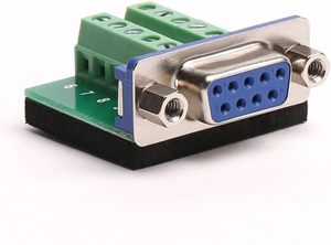 DB9分线板DB9 RS232串行母到接线盒10针适配器 (超小尺寸) - Product Image 2