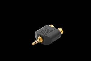 2in1 3.5mm to <strong>2</strong> <strong>RCA</strong> Adapter Dual Female Connector <strong>1</strong> Male to <strong>2</strong> <strong>RCA</strong> Female <strong>Splitter</strong> Plug Audio / Audio Adapter - Product Image 6