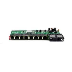 Wanglinkギガビットファイバーメディアコンバーター8ポートRJ45、2ポート10/100/1000M SCファイバーRPOEスイッチPCBAボード、VLAN付き - Product Image 4