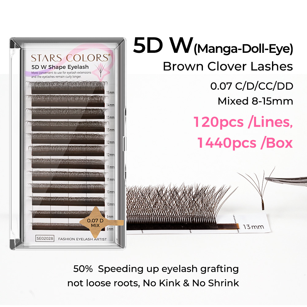 Ventilateurs larges 5D W marron