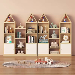 Cube lưu trữ Kệ trẻ em nhà kệ sách với đọc sách Nook kệ trưng bày sách cho trẻ em - Product Image 4