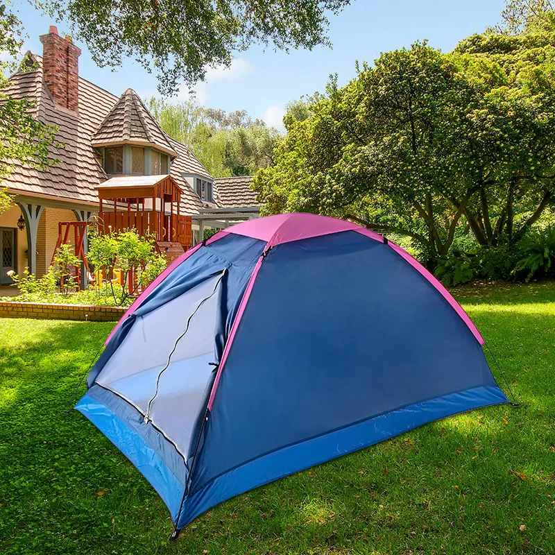 Camping de montaña para dos personas parejas de un solo piso productos al aire libre de Venta caliente tiendas de campaña de los fabricantes