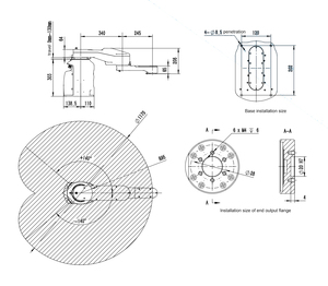 Waterproof Dustproof Scara Robot Arm High protection Level IP67 <strong>Teaching</strong> <strong>Programming</strong> Upside Down Robot Payload 3kg Reach 585mm - Product Image 3