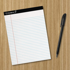Bloc de notas con impresión personalizada, planificador diario, tableta para hacer lista, cuaderno forrado, Bloc de notas de escritura en blanco - Product Image 6