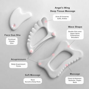 เครื่องนวดตัวเครื่องทำจากหินกัวซาเครื่องนวดหน้าด้วยหินหยกสีเขียว - Product Image 1