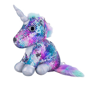 अद्वितीय भरवां प्लश बैकपैक नए अनुक्रमित यूनिकॉर्न प्लग खिलौना मोबाइल फोन पर्स गुड़िया मशीन गुड़िया कार्टून डायगनल बैग - Product Image 1