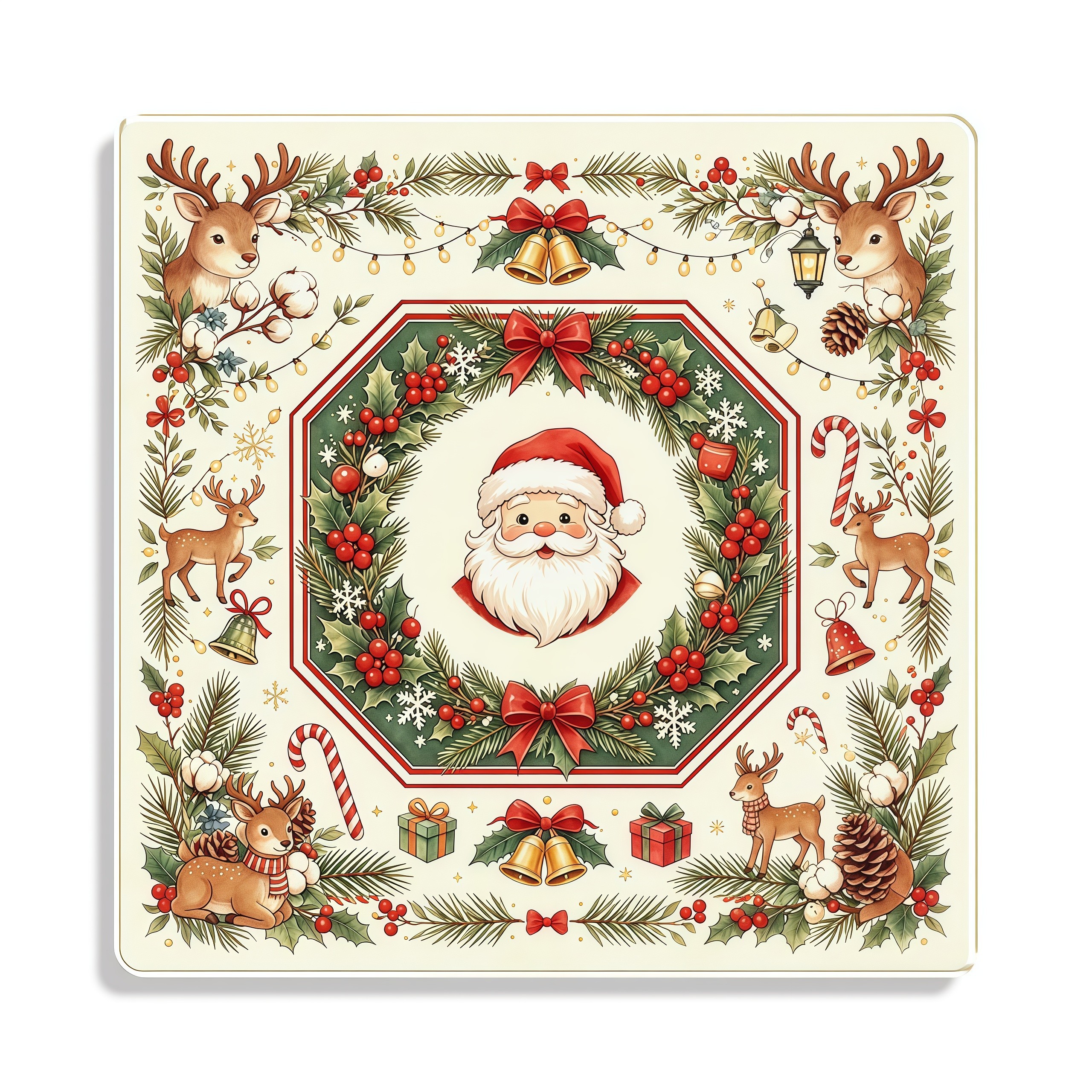 Tapis rouge de Noël 04