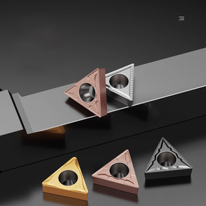 10mm chuyển công cụ gia công phần Titan <span class=keywords><strong>Carbide</strong></span> afdj tùy chỉnh CNC một mặt TCMT-GT hình thoi Công nghiệp lưỡi chèn - Product Image 6