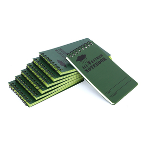 Venta al por mayor de diseño personalizado de impresión de la cubierta en espiral Durable borrable impermeable cuaderno blocs de notas logotipo personalizado impreso - Product Image 1