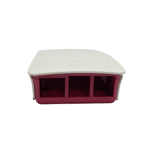 Wholesale <strong>Raspberry</strong> <strong>Pi</strong> 3 Red White Cover <strong>Case</strong> for RPI 3B <strong>Model</strong> B and <strong>Model</strong> B+ - Product Image 1