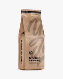 注ぎ口クラフト紙コーヒードリップバッグブラックコーヒー豆コーヒーバッグバルブ付き500G