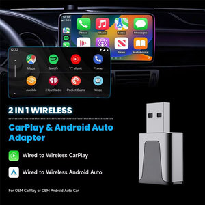 Nuevo Mini Adaptador 2 en 1 con cable a CarPlay inalámbrico y Android Auto 5GHz WiFi5 adecuado para 99% de coches originales con cable Carplay/auto - Product Image 5