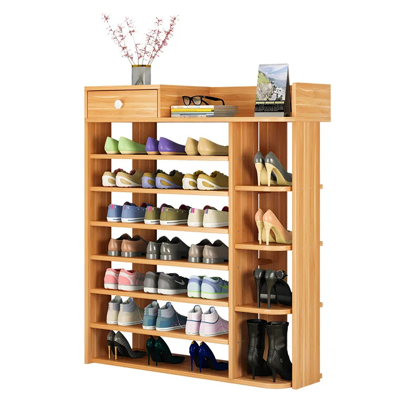 Étagère à chaussures domestique simple, armoire à chaussures économique multicouche, étagère de rangement pour chaussures