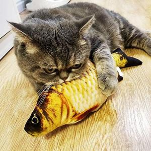Custom Plush Cat Fish Toy With <strong>Catnip</strong> Wholesale <strong>Different</strong> <strong>Types</strong> Moving Fish Cat Toy - Product Image 3