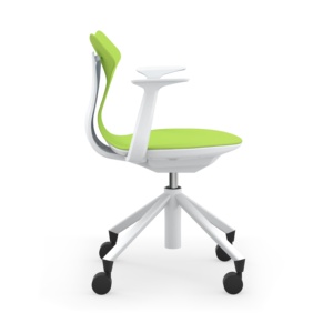 GS-1830A Easy Moving Whale Tail PP Backrest <strong>Computer</strong> Study Swivel School Chair for Educational <strong>System</strong> - Product Image 4