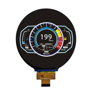 Benutzer definierte 4-Zoll-Rundbild-Kreis TFT-Anzeige Rundheit Kreisförmige Mipi-Dsi-Schnitts telle Rundes LCD-Bildschirm modul Mipi - Product Image 2