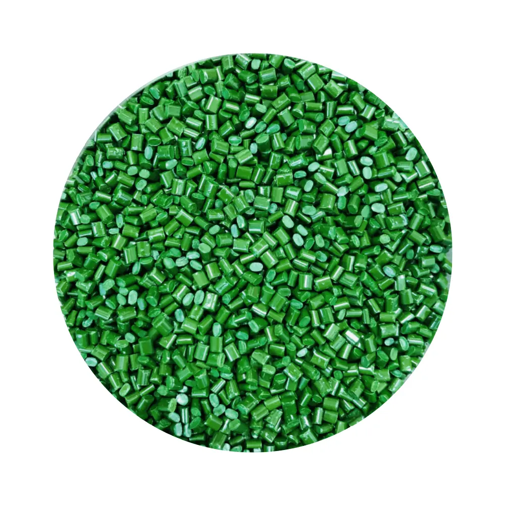 कमोडिटी पॉलिमर के लिए एलडीपीई कंपाउंड ग्रीन मास्टरबैच का सर्वोत्तम गुणवत्ता वाला हरा रंगद्रव्य