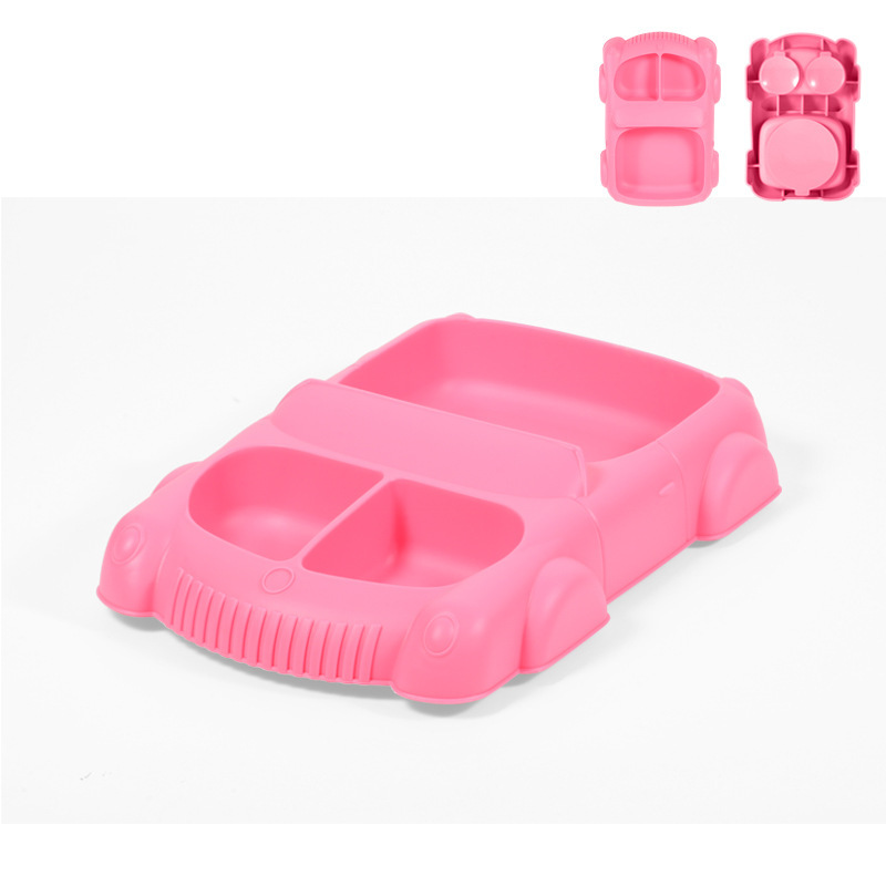 assiette rose