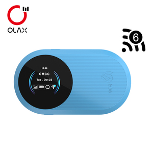 OLAX A10S Dual Band taşınabilir mobil Wifi Router 2.4G & 5.8G Hotspot Sim kart yuvası seyahat kablosuz güvenlik duvarı VoIP fonksiyonu WEP - Product Image 4