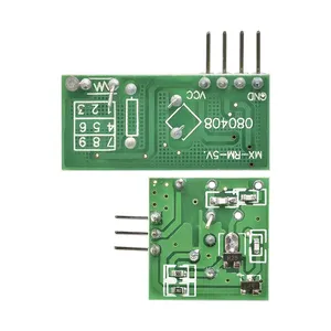 Kit de enlace de módulo transmisor y receptor RF de 433 Mhz para ARM/MCU WL DIY 315MHZ/433MHZ Control remoto inalámbrico - Product Image 4