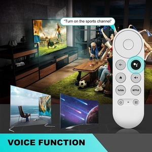 2020年のGoogle Chrome 4KキャストTVに適合するG9N9N交換用音声リモコン - Product Image 6
