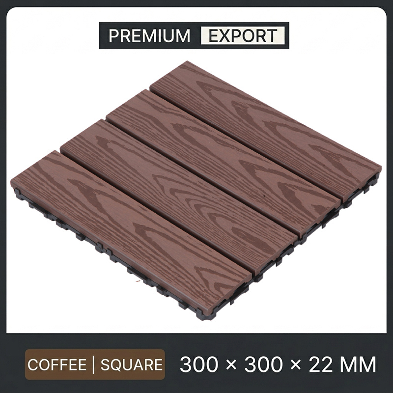 Coffee - Linear Slat (Embossed)