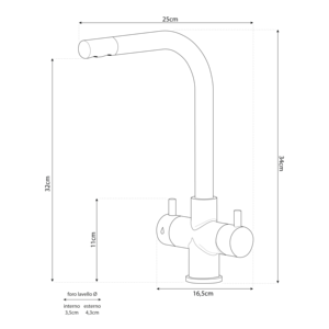 Vòi bếp sorrento-4 chiều - Product Image 2