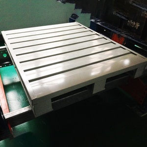 High Load Capacity Full-size Customized Galvanized Powder Coating Stacking Storage Steel Metal <strong>Pallet</strong> <strong>Pallets</strong> - Product Image 4