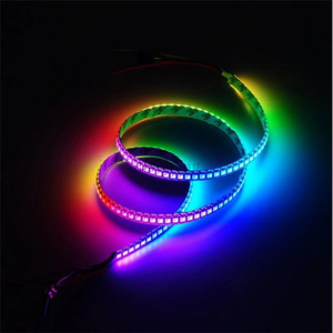 Striscia LED RGB WS2811 WS2812B 5M 5 12 Volt impermeabile 5050 30/60/144 led/m WS2812 WS2812B DC 5V 12 V led Stripe Tape - Product Image 4