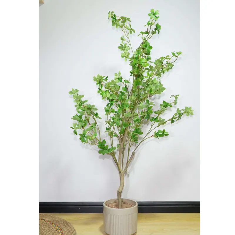 Künstliche Pflanze Künstlicher Bonsai-Baum Dekorativer Baum Pflanze Kunststoff Gefälschter Künstlicher Baum