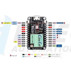 ASR6502 SX1262 LoRaWAN-Entwicklungs platinen adapter CubeCell-Sensor modul ASR650x Wifi 868MHz 433MHz für Arduinos LoRa-Knoten