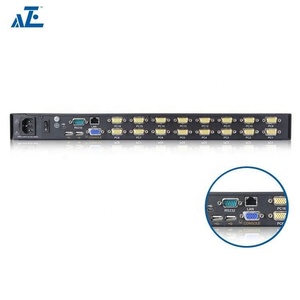 16 Port 19&quot; Rackmount Vga <strong>KVM</strong> <strong>Switch</strong> Extender Over Ethernet 1u 16-port Usb Rack Mount <strong>Network</strong> Rack 17 Inch LCD IP <strong>Kvm</strong> Console - Product Image 4