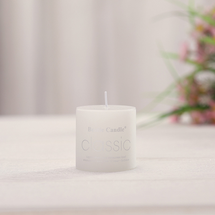 Pink Beautiful Macaron Wax Tea Light Candle Green Favors Scent, Luxury Candle For Home Scent Gift Set