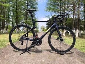 JAVA (vio 22 velocità bici da strada telaio per bicicletta in fibra di carbonio cambio di marcia corsa ciclismo manico in carbonio integrato freno a disco 700C - Product Image 5