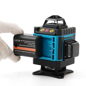 リモコン付き磁気サポート付きグラウンドレベリング用12/16ライングリーンラインレーザーレベル - Product Image 6