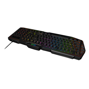 Aikun gx610 RGB chơi Game bàn phím với cao su chuyển đổi cổ tay phần còn lại phím macro đa phương tiện truyền thông năng động đèn nền Chế độ 1.8m bện cáp - Product Image 4