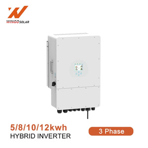 Kit solaire hybride 5kw 10kw 12kw 15kw 18kw 20kw 25kw 30kw Système d'énergie solaire hors réseau Stockage domestique commercial - Product Image 3