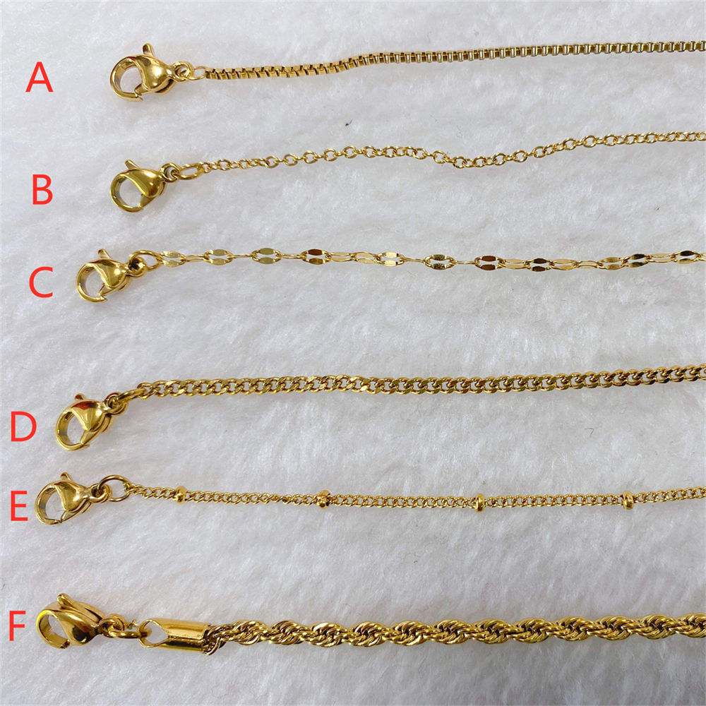 C Chaîne à lèvres 43cm