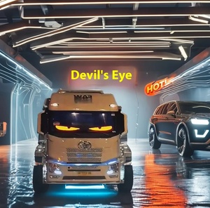 Dynamic Demon Eye <strong>LED</strong> Display Panel for Vehicles Blinking Devil Eyes Lights for Cars and Trucks 12V Flexible <strong>LED</strong> Screen - Product Image 4