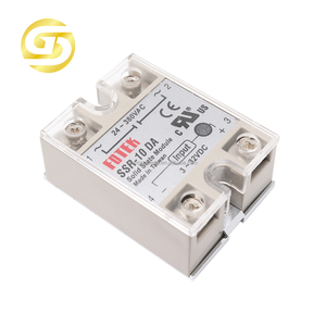 SSR-10DA Single Phase Solid State <strong>Relay</strong> <strong>Module</strong> <strong>Output</strong> 24-380VAC, <strong>Input</strong> 3-32VDC 10A DC to AC SSR <strong>Module</strong>