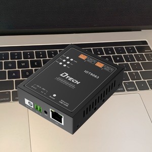 Servidor de dispositivo serie dual DTECH IOT9063 RS485 RS232 a servidor de red Ethernet TCP/IP - Product Image 5