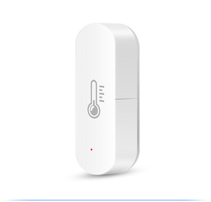 Sensor de humedad y temperatura Zigbee inalámbrico, automatización de hogar inteligente - Product Image 1