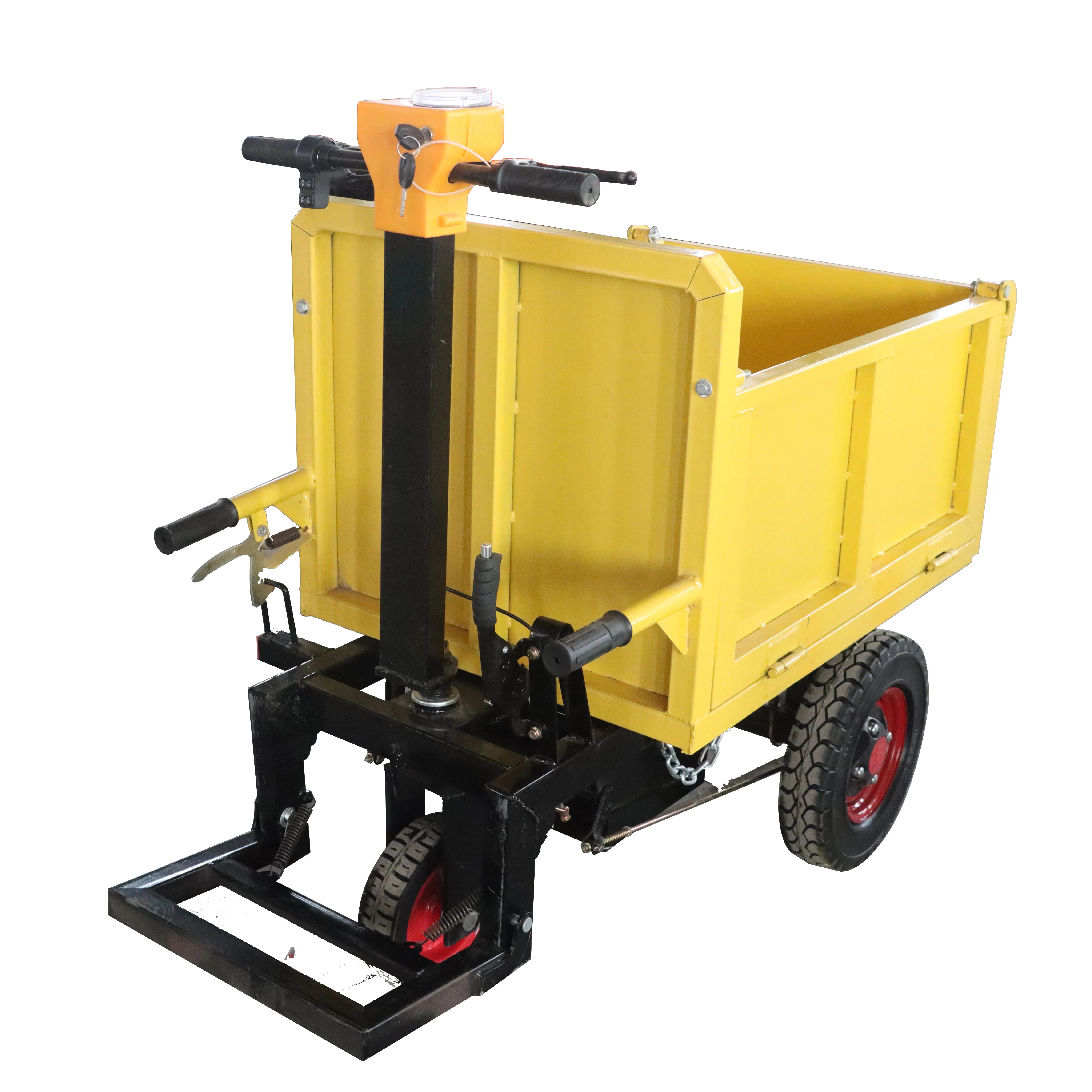 Small Electric Tricycle Price Battery Operated Tricycle Mini Tunnel Dumper Wheel Barrow For Sale