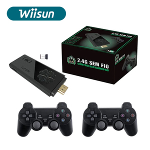 แผงควบคุมไร้สาย4K HD 2.4G สำหรับ PS1 /fc/gga/gba Arcade TV เกมย้อนยุคคอนโซล20000 + เกม - Product Image 2