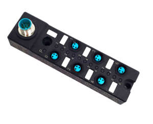 M8-6C-1L-PNP-PW Female Distributor Junction Box for Automation System - Product Image 3