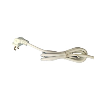 ปลั๊กไฟ2ง่ามทำมุมฉากสายไฟ UL จดทะเบียน18AWG SPT2 - Product Image 6