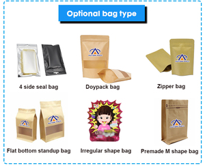 Automatic Pack vorgefertigte Reißverschluss-Doypack-Sandbeutel füllung Gewürz-Reinigungsmittel Pulver Milch Kaffee-Verpackungsmaschine - Product Image 3